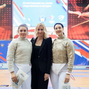 Церемония открытия Всероссийских соревнований по фехтованию